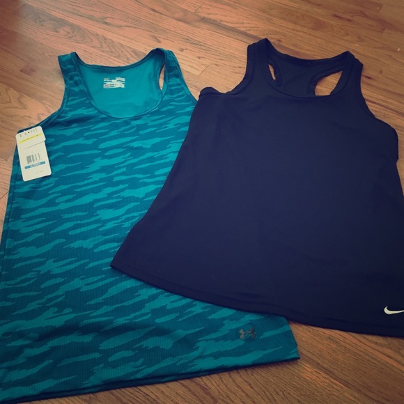 Bundle deal! Nike and Under Armour tanks!