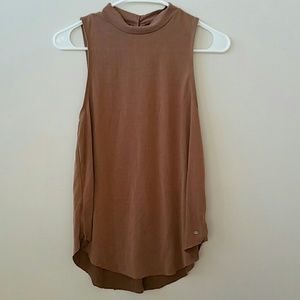 AE Soft & Sexy Sueded High Neck Top