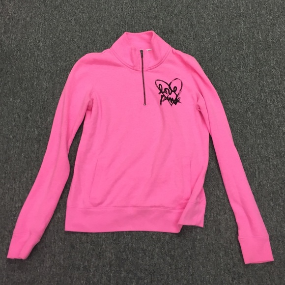 Hot pink Victoria's Secret sweatshirt