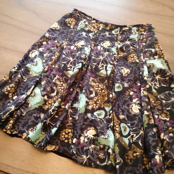 J. Jill silk skirt