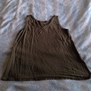 Eileen Fisher - Linen jersey tank top (M, brown)