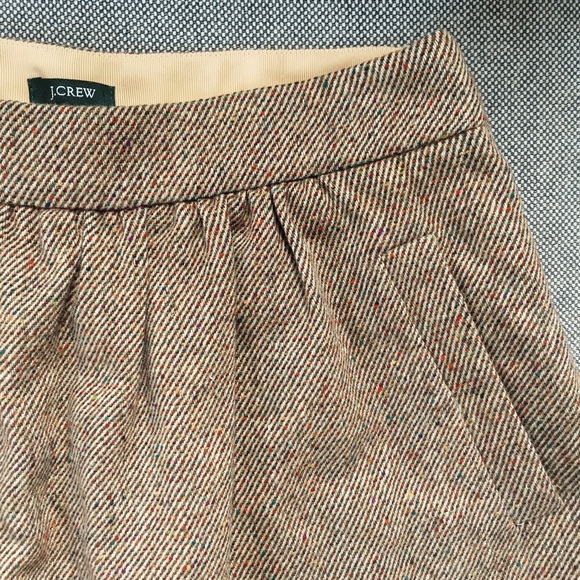 J. Crew Tweed Mini Skirt