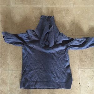 Cowl Neck Half Sleeve Sweater