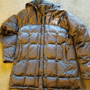 North Face long parka