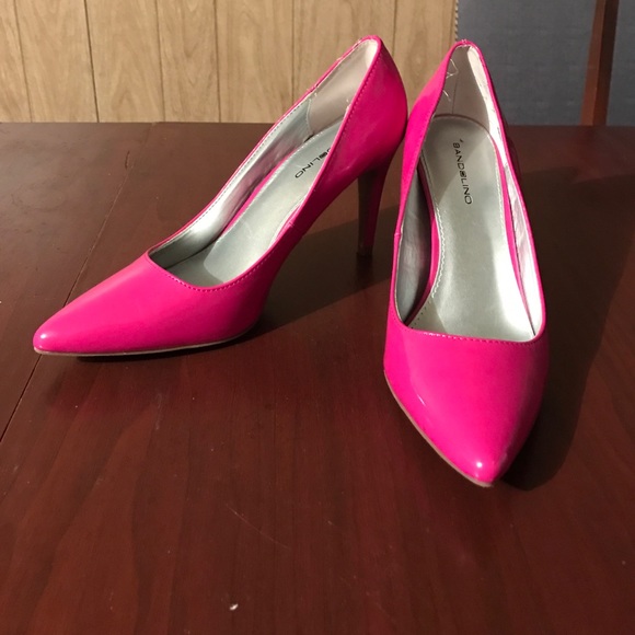 Pink Pointed Heels