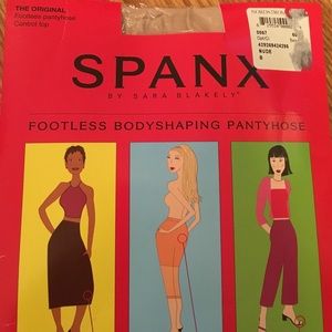 NWT Spanx Footless Pantyhose