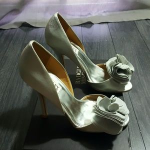 Randall Badgley Mischka Satin Heels