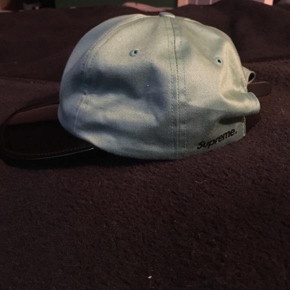 Supreme leather hat