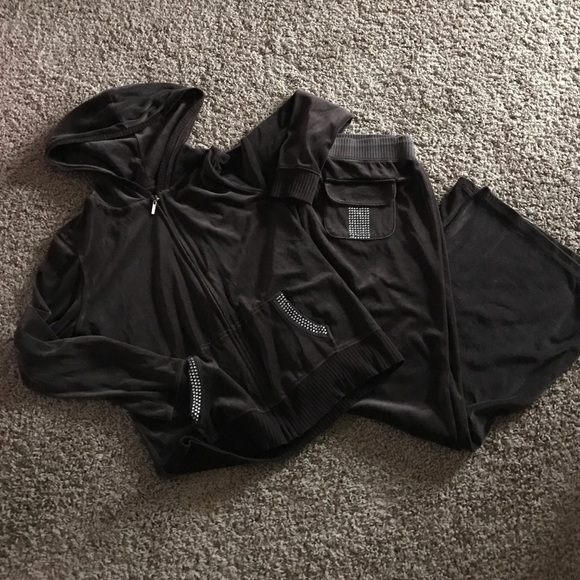 Victoria's Secret Sweat pant &jacket lg