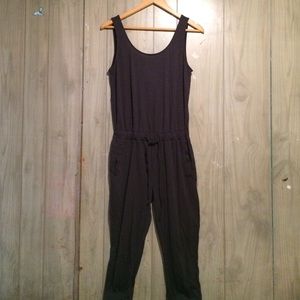 Gray Cotton Jumpsuit