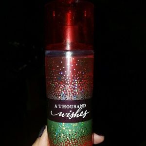 Bath and body works Thousand wishes body spray