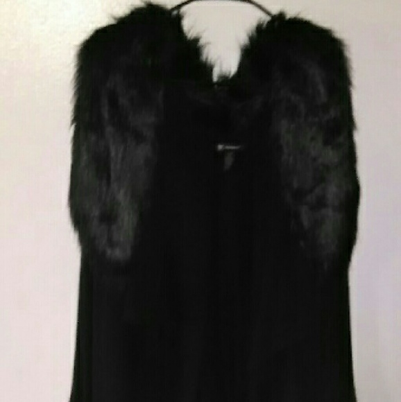 I.N.C faux cape cardigan