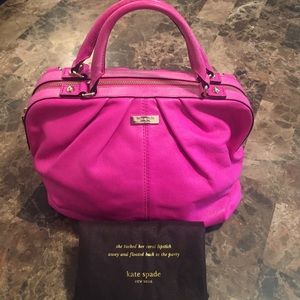 Stunning Pink Kate Spade leather handbag
