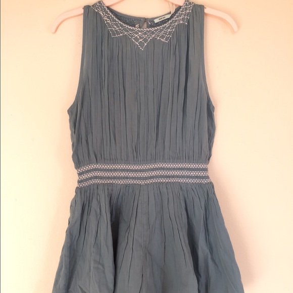 Kimchi Blue Wedgewood Embroidered Romper - Picture 3 of 4