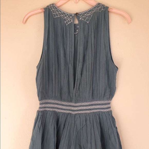 Kimchi Blue Wedgewood Embroidered Romper - Picture 4 of 4