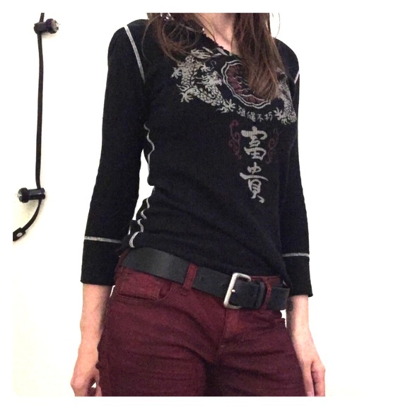 Lucky Brand Dragon & Scroll