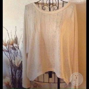Bat Wing Knit Top