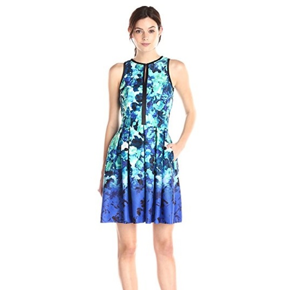 Vince Camuto Ombre Print Dress - Picture 4 of 4
