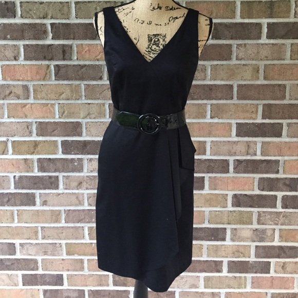 WHBM black cocktail dress
