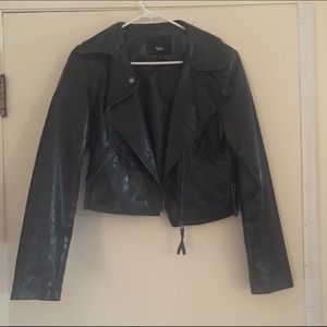 Fall leather jacket!