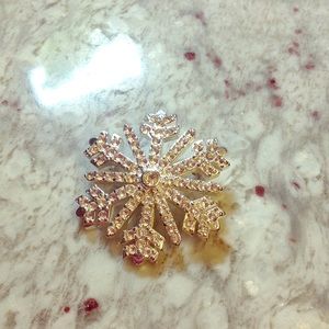 Snowflake pin