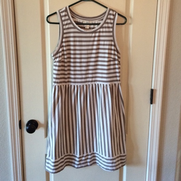 LOFT cotton stretch dress size M