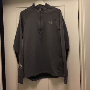 Under armour running half zip pullover