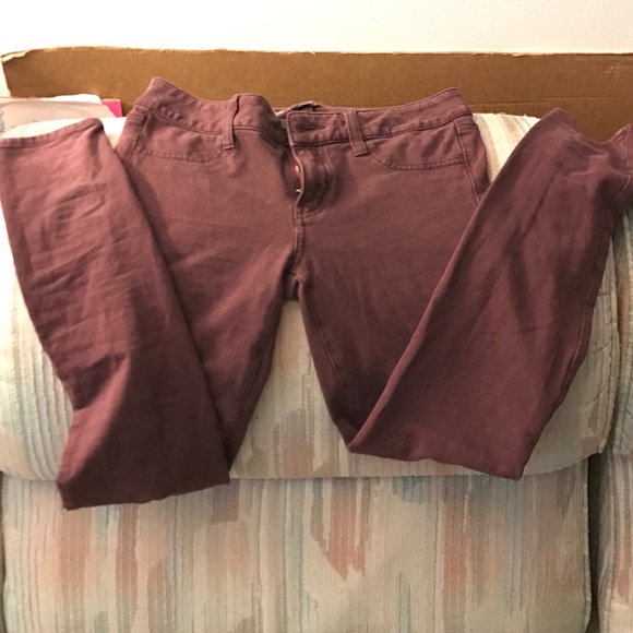 Maroon Jeggings