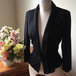 WHBM Seasonless 3/4 Sleeve Ponte Jacket