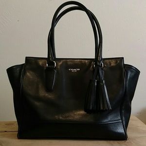 Coach 19890 Legacy Black Leather Candace Carryall