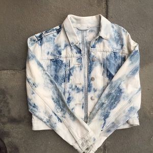 Gap acid wash jacket 100% cotton