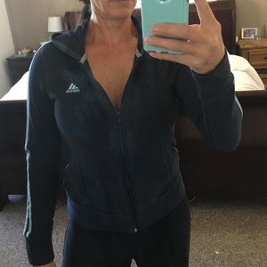 Adidas zip up hoodie