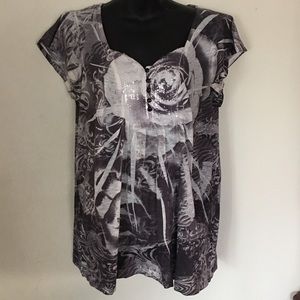 💕Buy 2 get 1 free 💕 Oneworld top with sequins