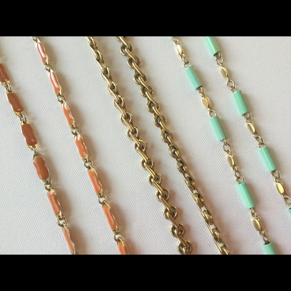 CLOSET CLOSING! 3 vintage J.Crew long necklaces