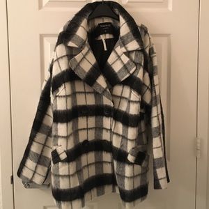 Maxwell Studio plaid coat -size 1x