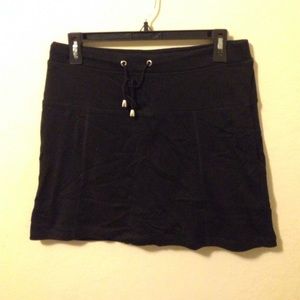 Black Stretchy Skort