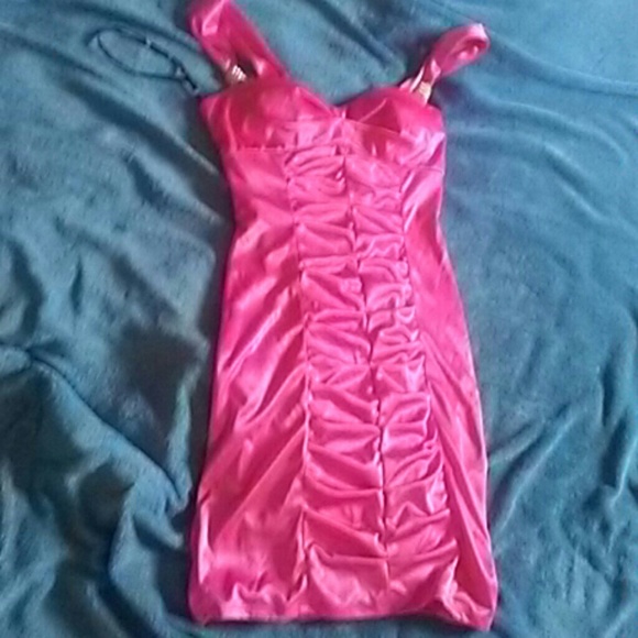 Pink party dress
