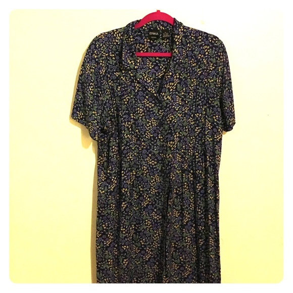 Vintage floral dress