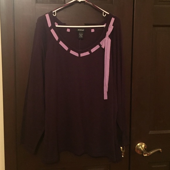 Avenue Purple Sweater 26/28