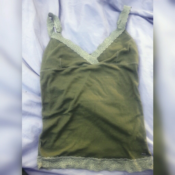 💚Green Lace Cami💚