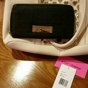 Betsey Johnson Black Wallet