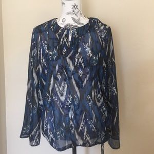 Lightweight chiffon blouse