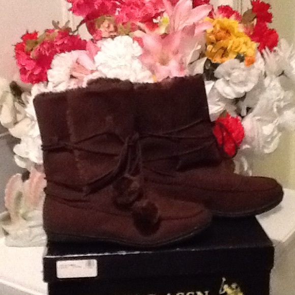 ADORABLE BRAND NWOT US POLO ASSIN   BOOTIE 👗👜👢👢 - Picture 2 of 4
