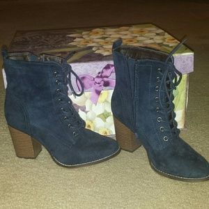 Blue Candie's Lace Up Boots