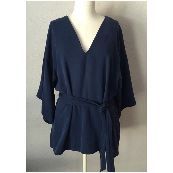 H&M Tops - Nwt! H&M Navy Tunic