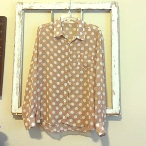 Precious polka dotted Blouse