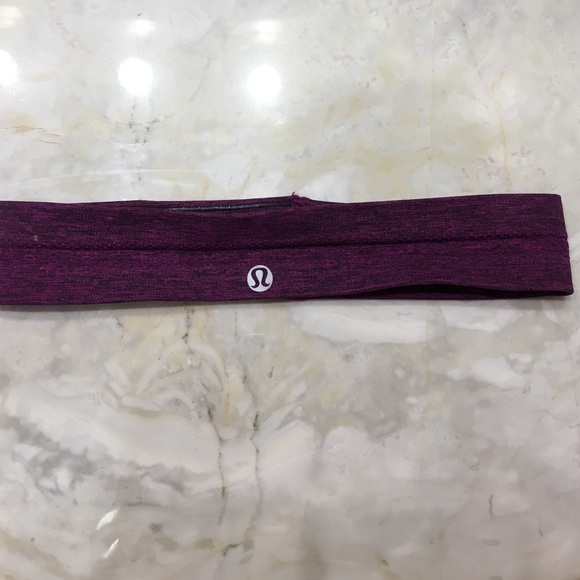 Purple Lululemon headband