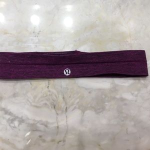 Purple Lululemon headband