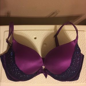VS Purple Bedazzled Bra ✨💜