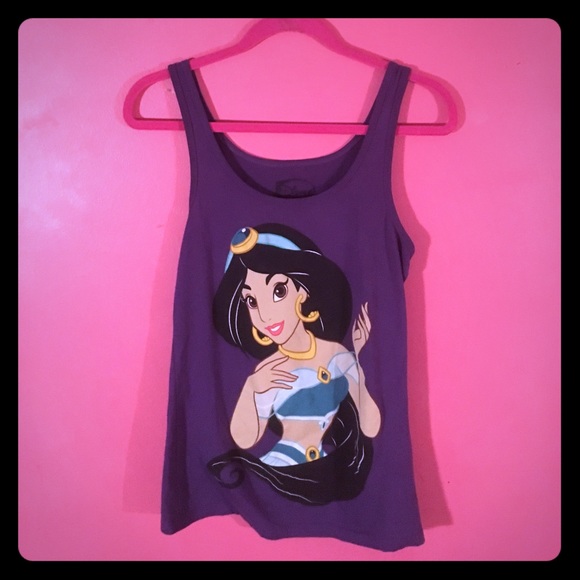 Purple Princess Jasmine Tank Top